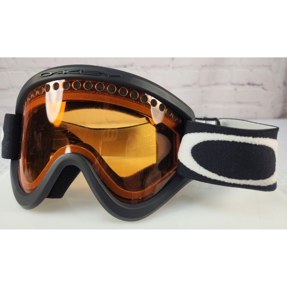 Oakley Snowboard & Ski Goggles HDO High Definition Optics Black/Orange Excellent